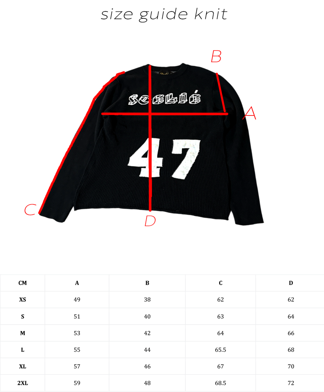 'VOIDSTITCH' KNIT
