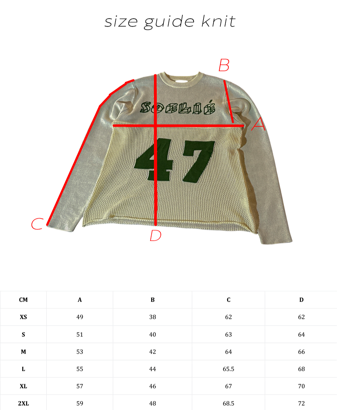 'VOIDSTITCH' KNIT
