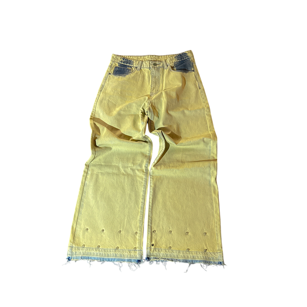 'SOLAR WASH' DENIM JEANS
