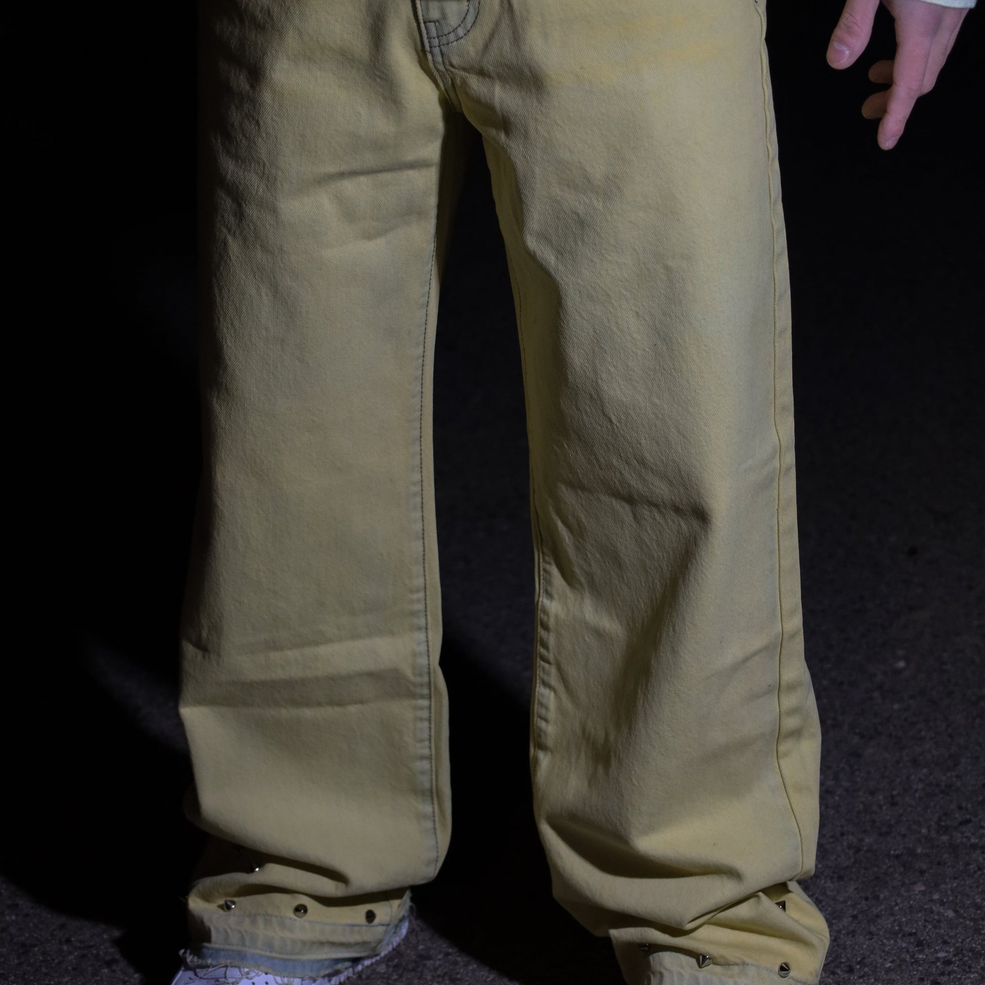 'SOLAR WASH' DENIM JEANS