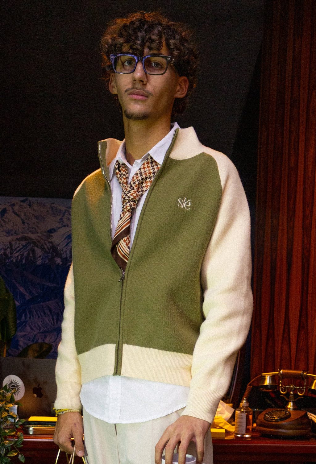 'SAGE' KNIT
