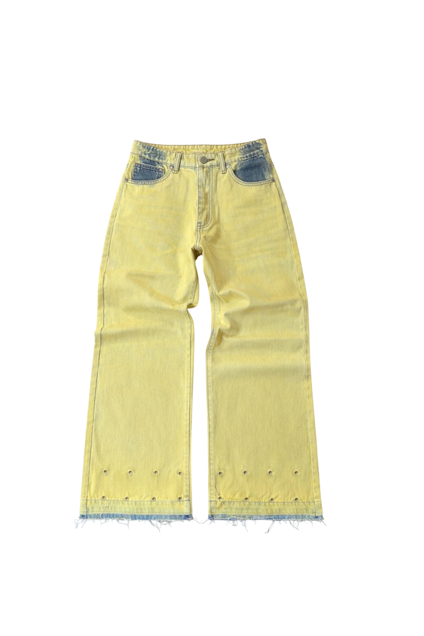 'SOLAR WASH' DENIM JEANS