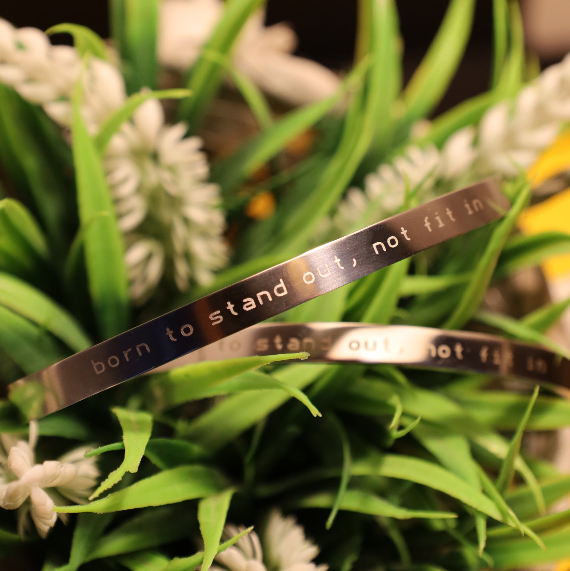 'NEVER FIT IN' BRACELET